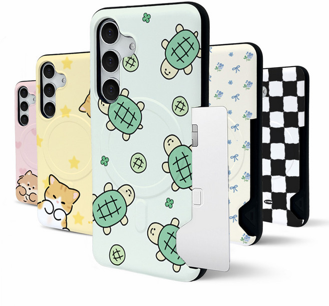 맥세이프 슬라이드 카드범퍼 케이스 갤럭시A16