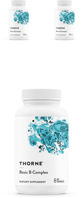 쏜리서치 베이직 B 컴플렉스 캡슐, 60정, 3개