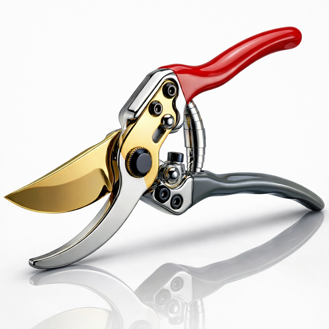 [명품] 모아젤 SK5 고탄소강 원예 전지가위 - 고급형 가지치기 조경 원예 고강도 날, 1개