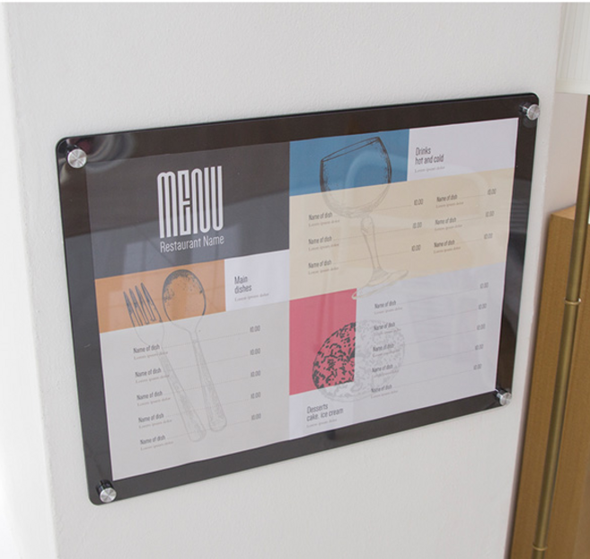 자석프레임 A3 297X420 부착용, 검정