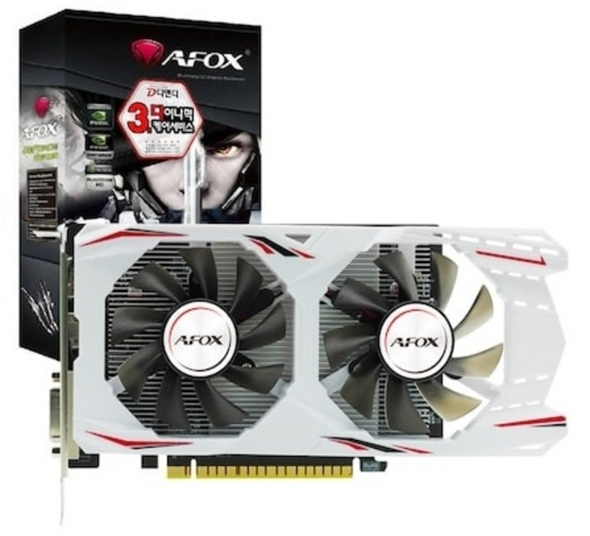 AFOX 지포스 GTX1050 Ti H7 D5 4GB 디앤디컴