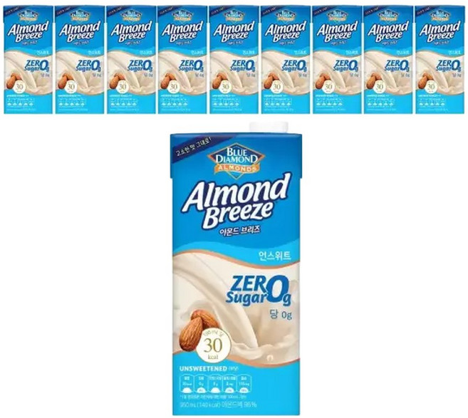 아몬드브리즈 언스위트 950ml 10개