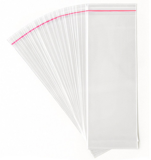 레더스 OPP 접착 봉투 긴비닐봉투, 100개