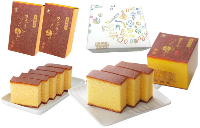 카슈엔 모리초 오리지널 나가모치 허니 카스테라 카스테라잔마이 세트, 2개, 190g