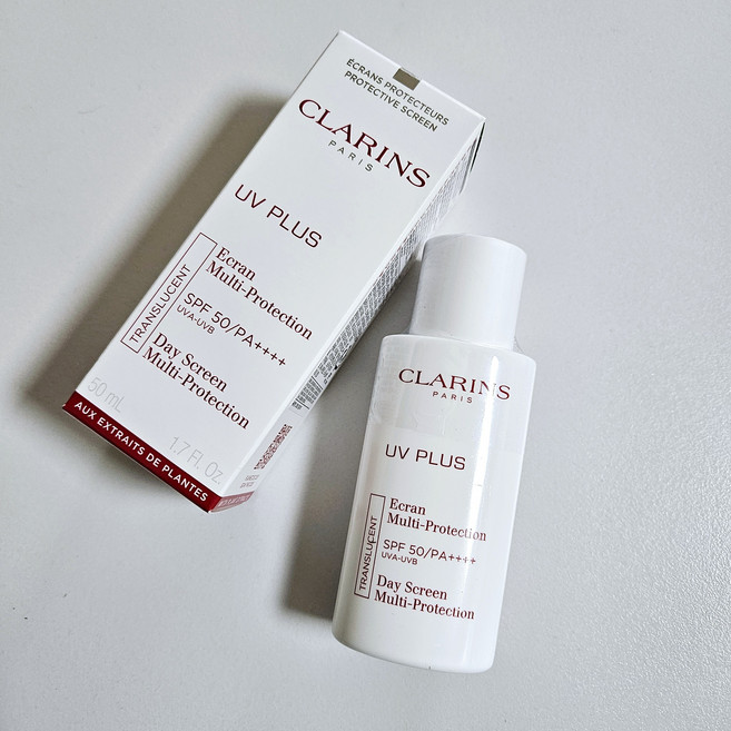 클라랑스 선크림 UV 플러스 트렌스루센트, 1개, 50ml