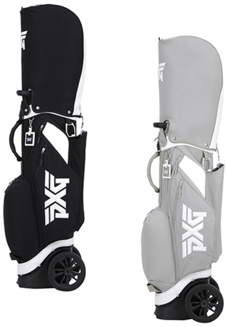 PXG 정품 9.0 WOMENS WHEEL CADDY BAG 여성 휠 캐디백, 블랙