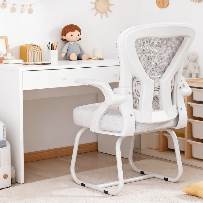 Takata 초경량 학생 사무용 메쉬 의자 통기성 좋은 컴퓨터 의자 WY3Gwt, 그레이