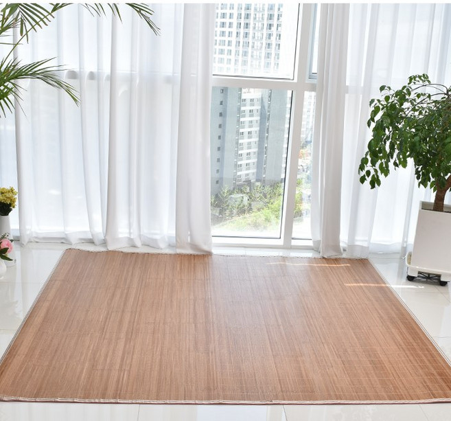 리빙가을 들뜸 냄새 없는 시원한 탄화 대나무 대자리