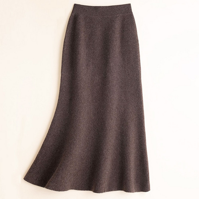 메이킹유 니트스커트 하이웨이스트 무지 힙스커트 9803몽트스커트