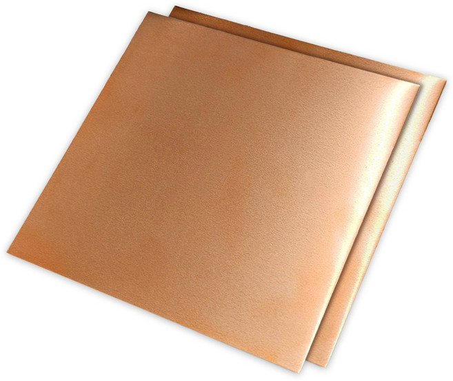 국내산 구리판 동판 0.3T 100mm 1세트(2개입) 구리 적동판 전자파차단 금속공예, 1세트