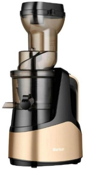 Merkur 慢速榨汁機 渣汁分離低速冷壓原汁機, Gold/Black, 金色/三網