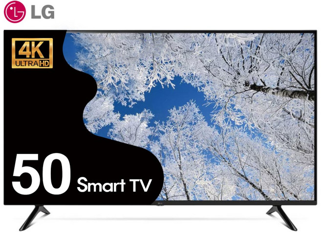 LG 127cm(50인치) 4K UHD 스마트TV 50UQ7070, 방문설치, 스탠드형, 50UQ7070_포천본사방문수령