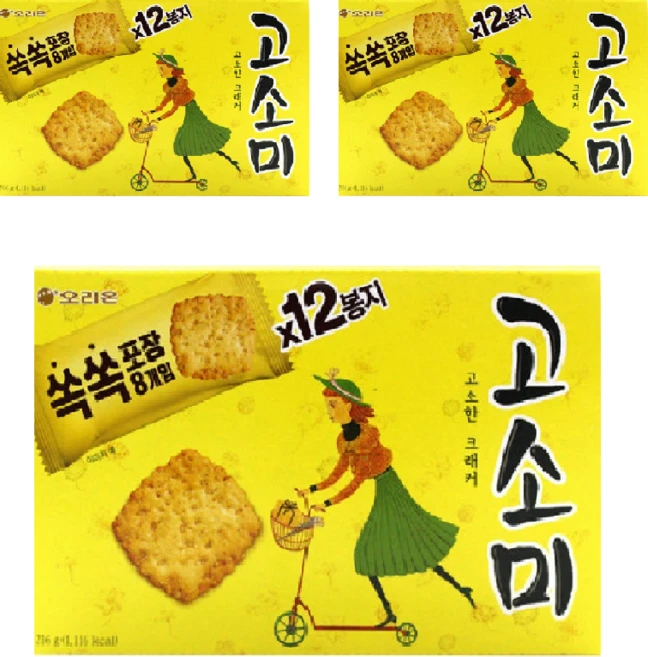 오리온 고소미, 216g, 3개 - 쿠팡