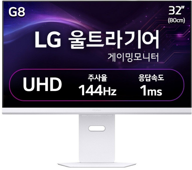 LG전자 4K UHD 울트라기어 게이밍 모니터 방문설치, 80cm, 32G810SAW (32인치)