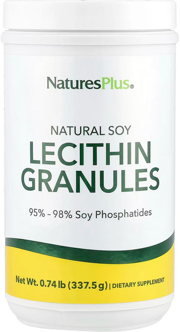 네이처스플러스 대두 레시틴 과립 337.50g(0.74lb), 1개, 340g(12oz)