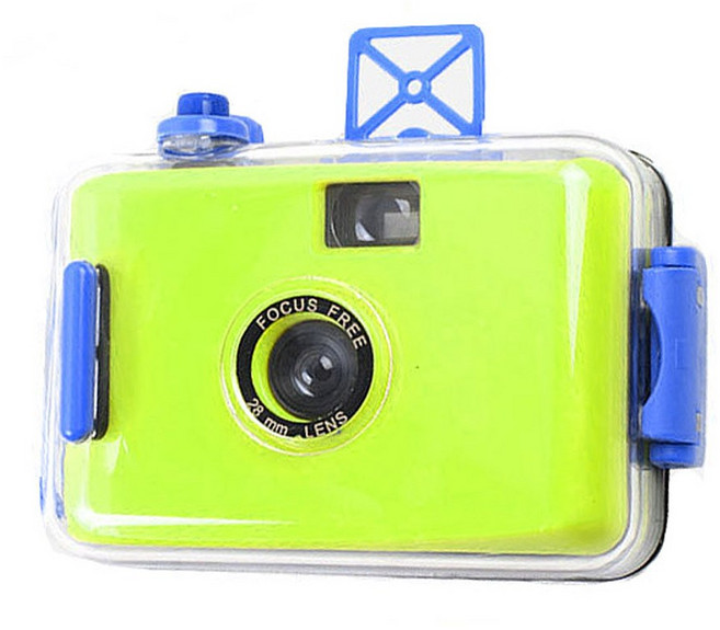 로모그래피 아쿠아 수중 방수카메라 3M 수중카메라 다회용카메라 필름카메라, 1개