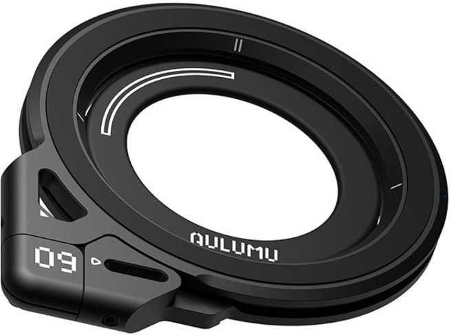 Aulumu G09 스마트폰 Magsafe - 360° 회전 링/스마트 스탠드 양면 마그넷·알루미늄 합금제 | iPhone 17/16/15/14/13/12 시리즈 대응 | 블랙, 1개, 상세페이지 참조