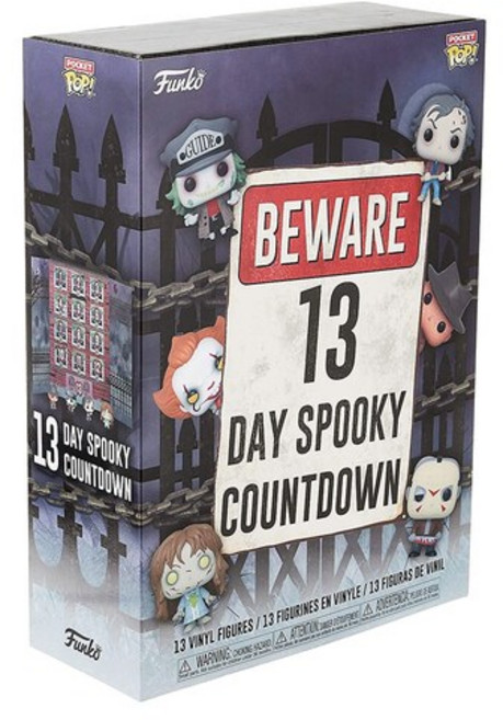 펀코 팝 스푸키 13일 카운트다운 피규어 크리스마스 어드벤트 캘린더 2022 2023, 1개
