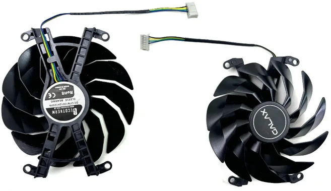 새로운 102MM GFY10015H12SPA KFA2 GALAX Geforce RTX3060TI 3070 3070TI PLUS OC 그래픽 카드 GPU 교체 팬, 01 빠른, 02 FAN-A