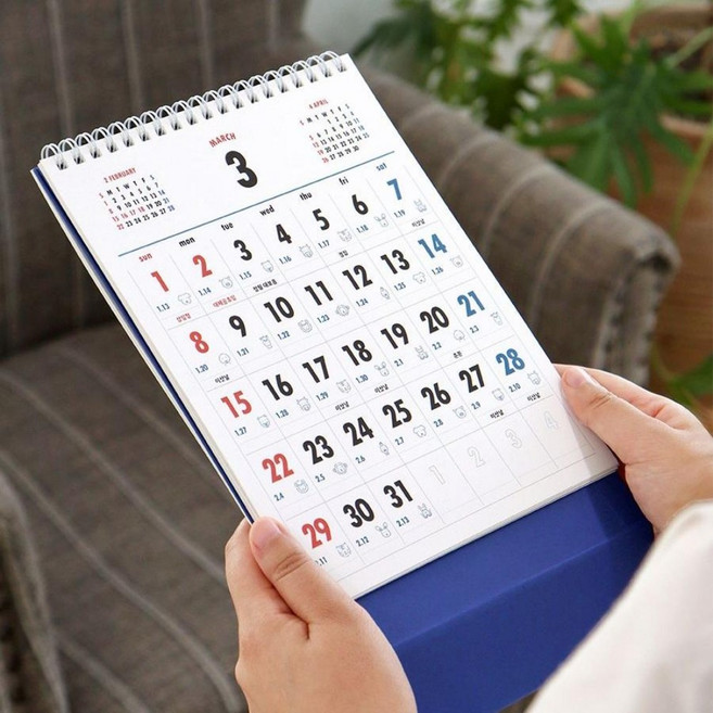 간지달력 2026 교회달력제작 옛날 음력 탁상 절기 데스크 캘린더
