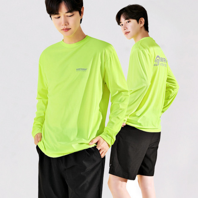 서프라이더 남녀 루즈핏래쉬가드 상의+하의 2종세트 / 7컬러 7COLOR 루즈핏 비치웨어 빅사이즈 SURFRIDER