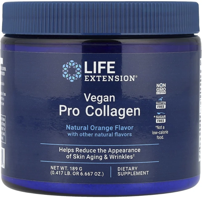 몸관리하세요 겨울입니다 Life Extension 비건 프로 콜라겐 내추럴 오렌지 189g(6.667oz) 특별관리진행, LifeExtension비건프로콜라겐내추럴오렌지189g, 189g, 1개 - 쿠팡