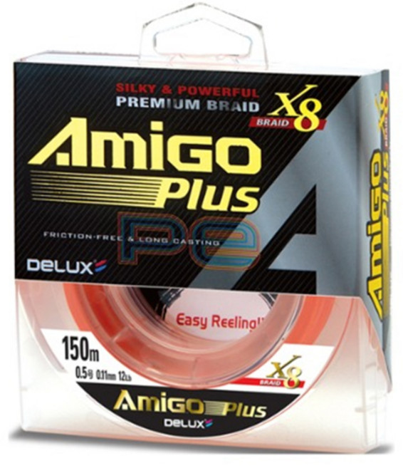 디럭스 아미고 플러스 합사 (8합사) PE, 1개, 오렌지