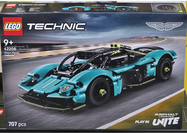 레고 테크닉 42208 Aston Martin Valkyrie 레고, 혼합색상, 1개