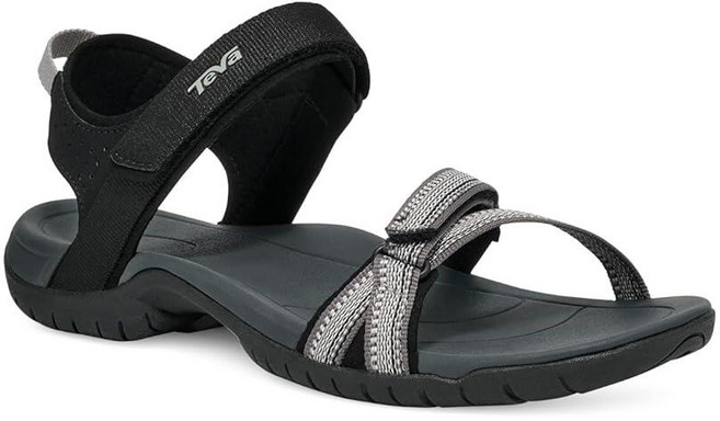 Teva 여성용 Verra 샌들 Antiguous 블랙 멀티
