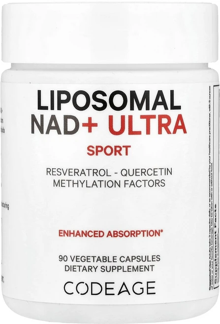 12월눈오는달 Codeage Sport 리포소말 NAD+ ultra 베지 캡슐 90정 미리준비하세요, CodeageSport리포소말NADultra베지캡슐90, 1개 - 쿠팡