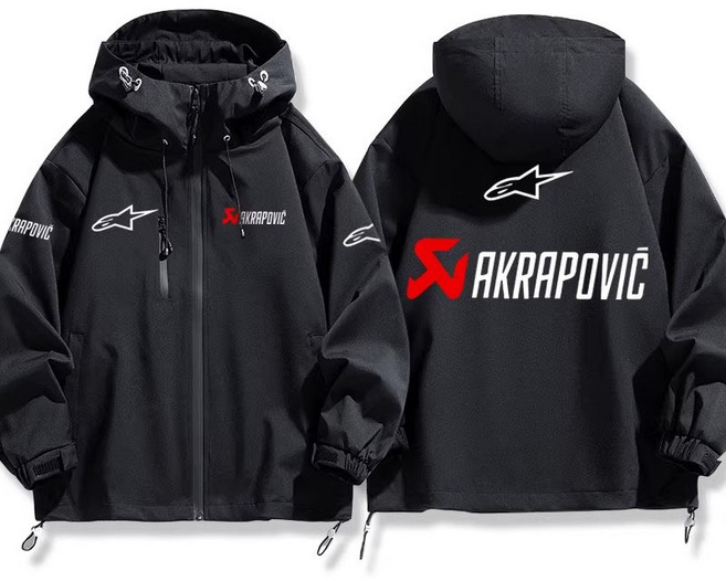 알파인스타 오토바이 바람막이 자켓 항공점퍼 바이크 아크라포빅 루즈핏 블랙 S