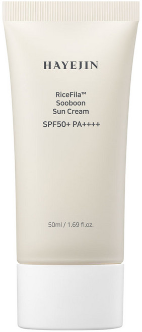 하예진 라이스필라 수분 선크림 50ml SPF50+ PA++++ 자외선차단제 썬크림 미백 주름개선 3중 기능성, 1개