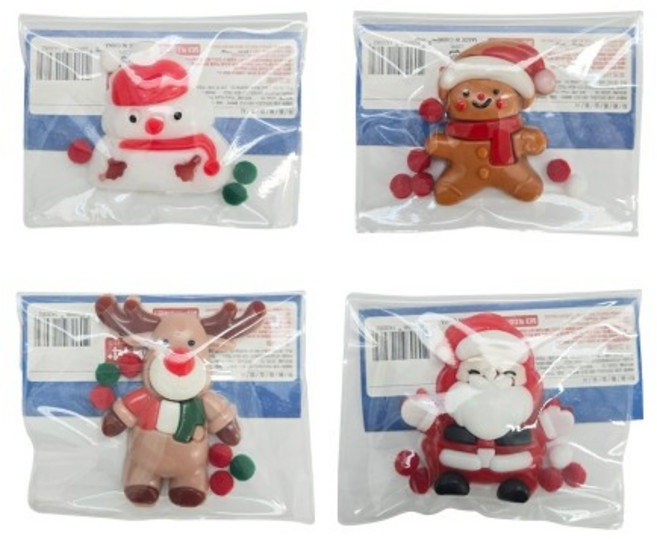 크리스마스 산타친구 말랑이 랜덤발송