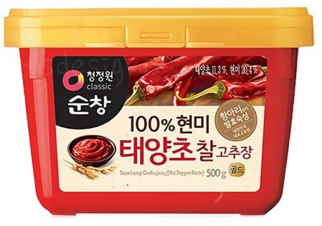 청정원순창 100% 현미 태양초 찰고추장, 2.5kg, 1개