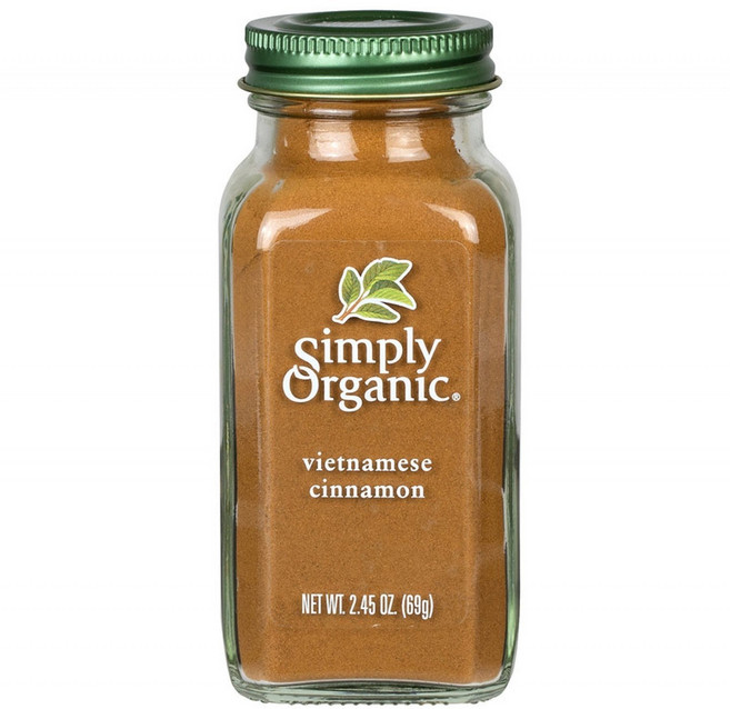 Simply Organic 越南肉桂粉, 69g, 1罐