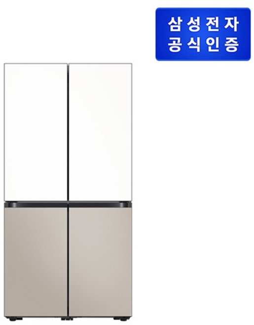[삼성 감사 페스티벌] 삼성전자 Bespoke 905L AI 4도어 냉장고 방문설치, RM70F90R2ZG