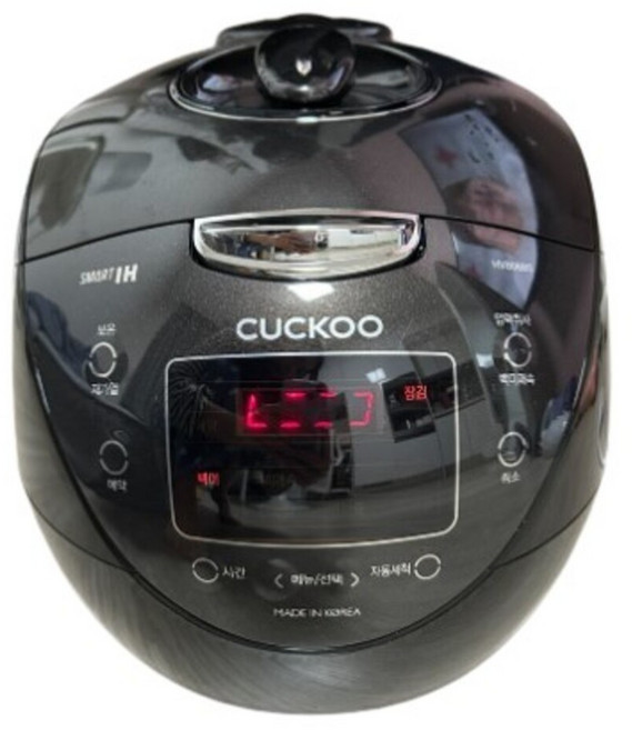 [베스트셀러] 쿠쿠 6인용 IH 전기압력밥솥 CRP-HVB06BS 다크실버, 다크실