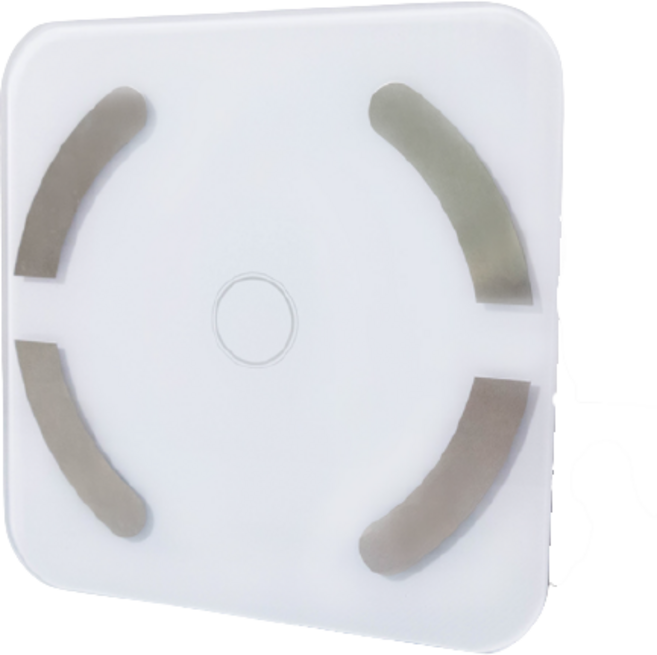 스마트 인바디 체지방측정 체중계 고급 (앱) 화이트