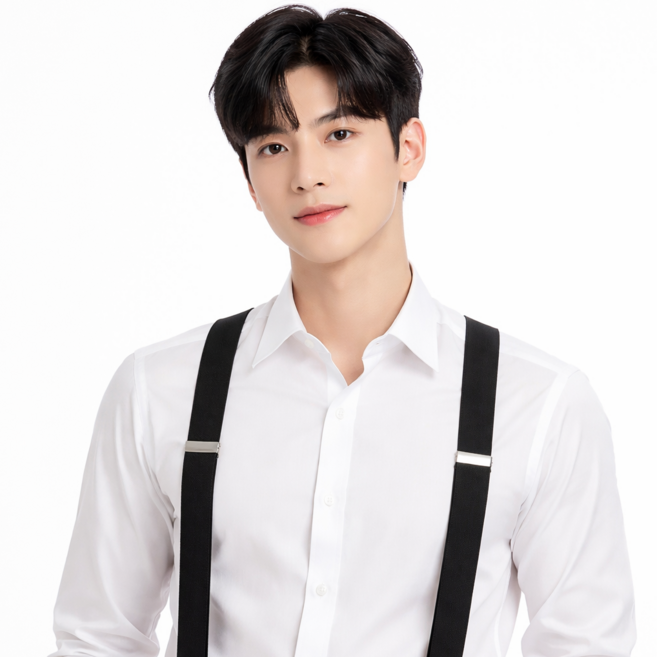 노아스 남자 서스펜더 팬츠 정장 멜빵 웨딩 멜빵밴드