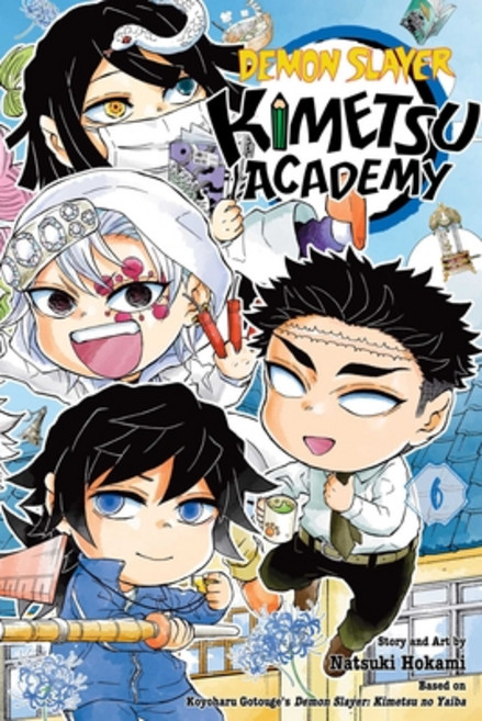 (英文圖書)Demon Slayer: Kimetsu Academy Vol. 6 平裝版, Viz Media, 英文