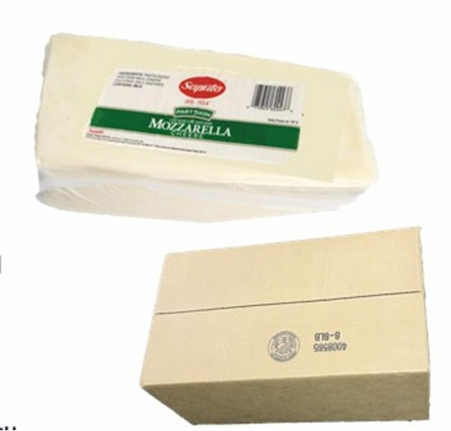 [아이스박스 무료포장] 제니코 사푸토 모짜렐라 블럭, 1개, 2.77kg