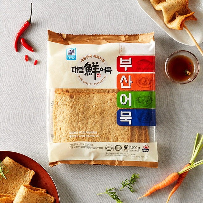 대림선 부산어묵 풍년마당 1kg, 1개