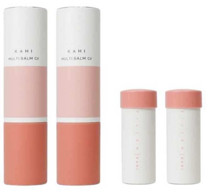 가히 CV 멀티밤 캐비어 본품 9g 2개+ 리필9g 2개, 가히 CV 멀티밤 캐비어 본품 9g 2개+리필 2개 화, 1개