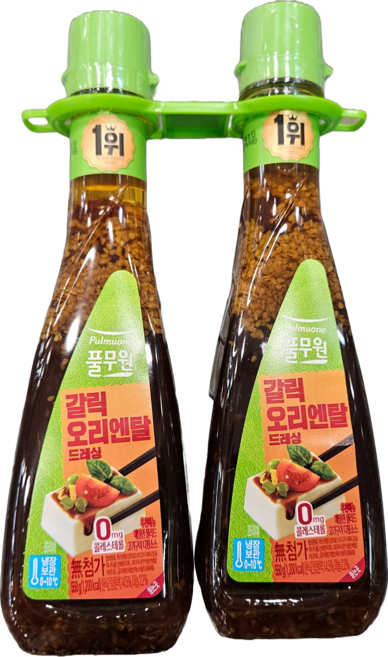 풀무원 갈릭오리엔탈 드레싱, 2개, 550g