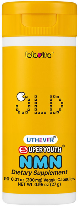 [UTHEVER] NMN 300mg (90캡슐) 라라비타 슈퍼유스 고순도 고함량 엔엠엔, 1개, 90정