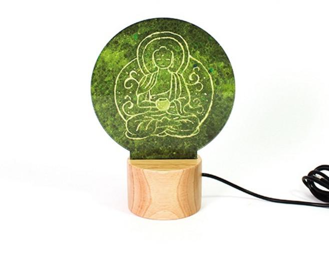 약사여래 무드등 - 불교 용품 조명등 기도등, 1개