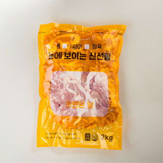 HF 국내산 냉장 닭다리살 (통정육), 6개, 2kg