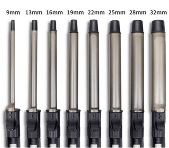 단발머리 고데기 롤 미용실 뿌리 볼륨헤어 봉 물결, 안티펌32MM