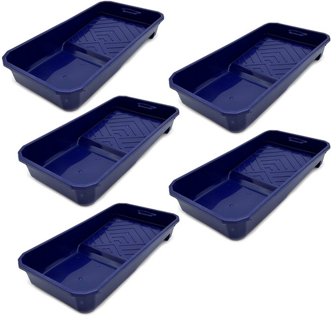 아이베란다 페인트 트레이 도장판 붓 롤러 판, 5개