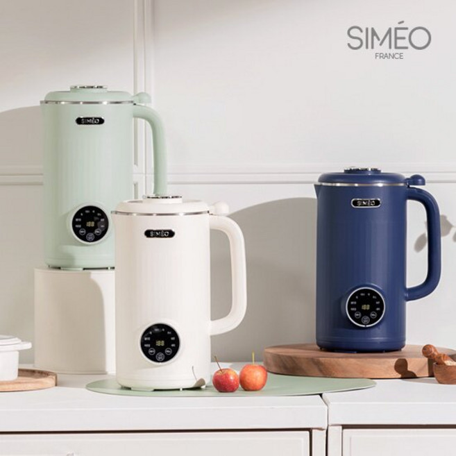 [한정특가] 시메오 두유제조기 자동세척 20분완성 두유메이커 대용량 1L SUS304 가열 블렌더, 856W-4 / 민트컬러